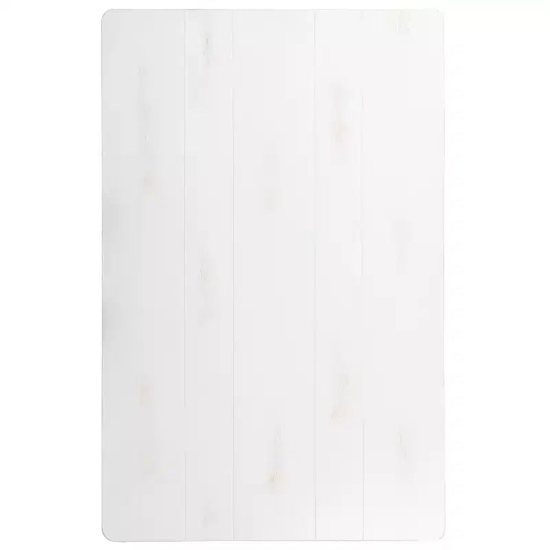 Mesa de jantar retangular Flash Furniture, 46 x 30, em pinho maciço