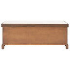 Panca contenitore SAFAVIEH Fiorello con 3 cassetti e cuscino - 47.3 W x 15 L x 19 H - 47Wx15Dx19H