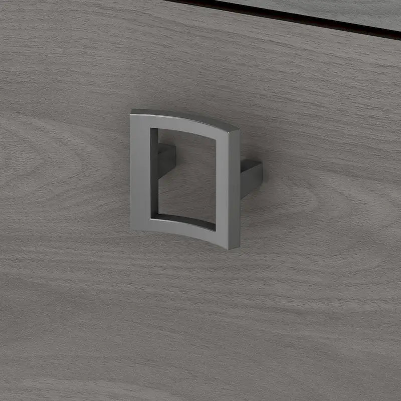 Bureau d’angle Echo en L avec surmeuble et tiroirs