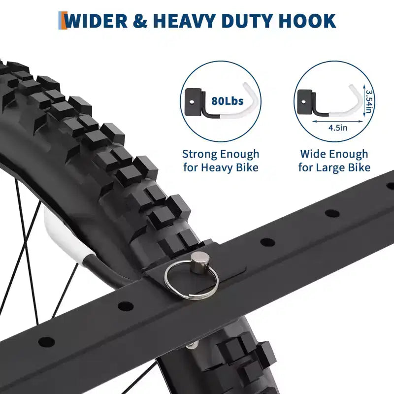 Support de rangement autoportant pour 5 vélos, capacité robuste de 300 lb, organisateur solide pour maintenir les vélos en toute sécurité et stabilité dans les cours avant et arrière