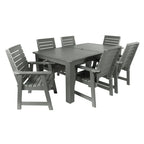 HIGHWOOD PROFESSIONAL 7- Piece Outdoor Dining Set 42x72