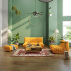 Canapé de sol moelleux, fauteuil poire relax pour salon