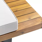 Ensemble de canapé d’extérieur modulable en L, ensemble de salon de patio, ensemble de sièges de jardin pour discuter avec table basse et coussins résistants à l’eau - ModernLuxe