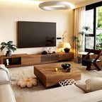 Mobile TV moderno retrattile ed estensibile con 4 cassetti, fino a 103 pollici - 78.54P x 15.74L x 13.78H