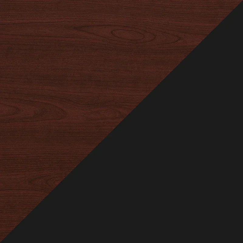 Scrivania direzionale Bush Furniture Saratoga con cassetti e vano portaoggetti