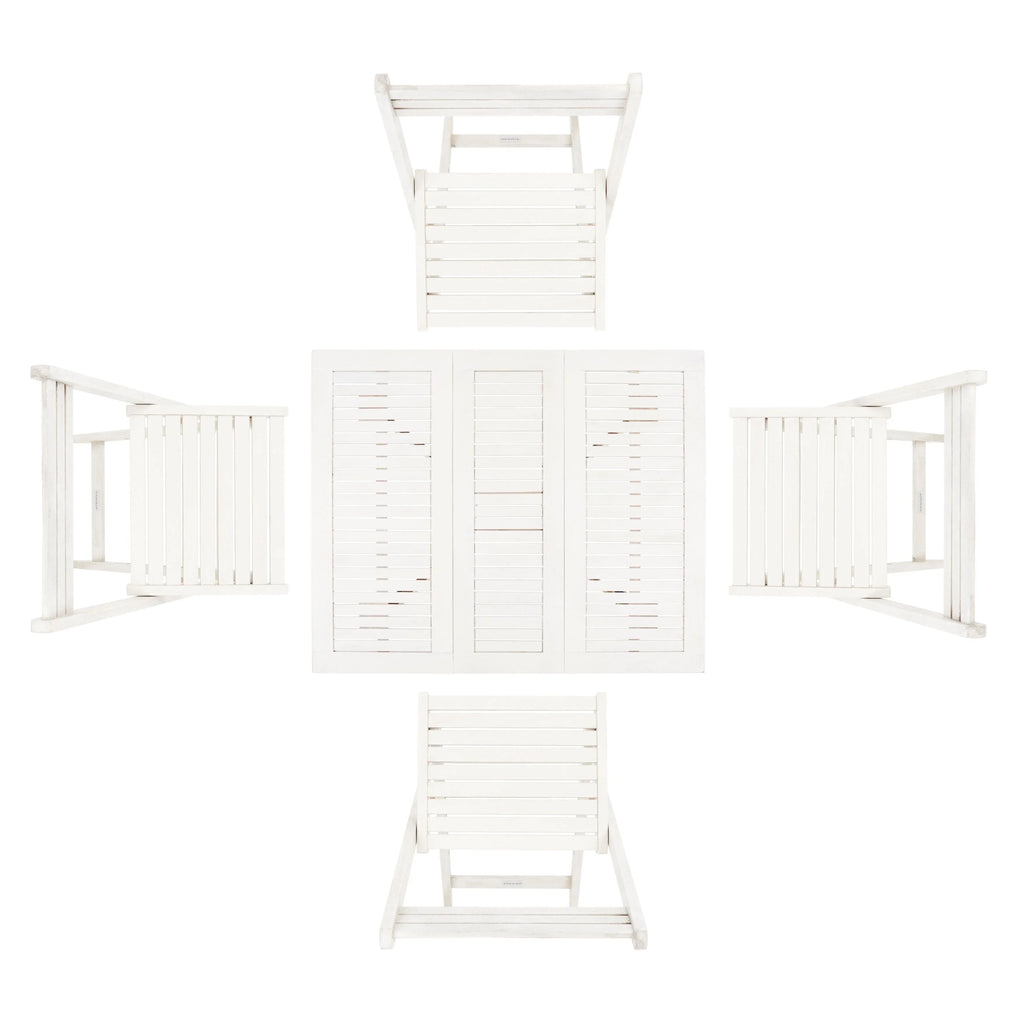 Set da pranzo da esterno SAFAVIEH Brandy, 5 pezzi - 43" L x 35" P x 29" H