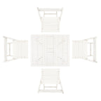 Set da pranzo da esterno SAFAVIEH Brandy, 5 pezzi - 43" L x 35" P x 29" H