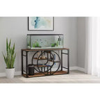 Supporto metallico per acquari da 55-75 Gallon, supporto per acquario per impieghi gravosi con armadietto contenitore, supporto per acquario a più livelli con gambe rinforzate, adatto