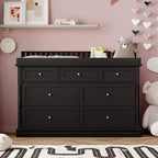 Cassettiera fasciatoio versatile per neonati Famapy: design trasformabile, cassetti spaziosi, cresce insieme al tuo bambino