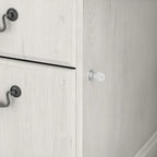 Scrivania direzionale Bush Furniture Saratoga con cassetti e vano portaoggetti