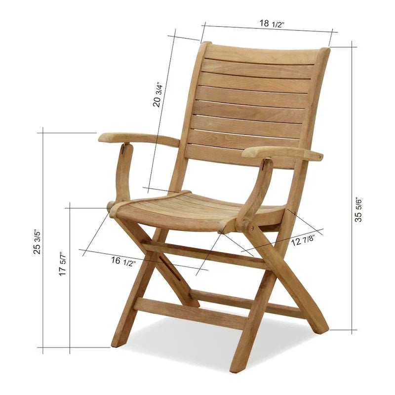 Ensemble de salle à manger de jardin extensible Amazonia Teak Sessa en teck, 13 pièces – 13 pièces