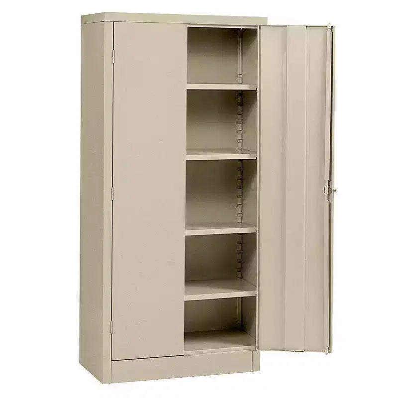 Mobile contenitore autoportante in acciaio Edsal, 36" L x 18" P x 72" H, beige