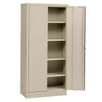 Mobile contenitore autoportante in acciaio Edsal, 36" L x 18" P x 72" H, beige