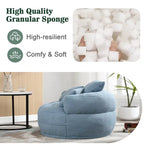 Poltrona rotonda relax ?C bianco/blu/grigio/giallo/arancione/rosso rosa/blu navy/verde, posto singolo e doppio