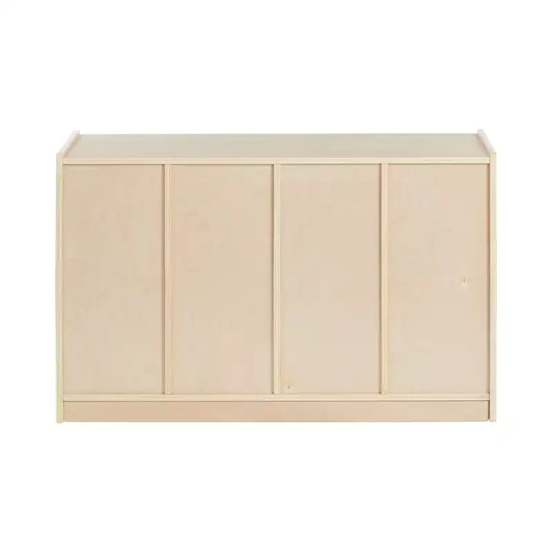 Mobiletto mobile con vassoi e 15 contenitori frontali a vaschetta, 3x4, arredo per bambini