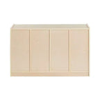 Mobiletto mobile con vassoi e 15 contenitori frontali a vaschetta, 3x4, arredo per bambini
