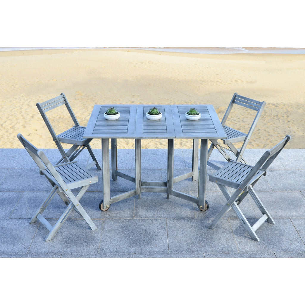 Set da pranzo da esterno SAFAVIEH Brandy, 5 pezzi - 43" L x 35" P x 29" H
