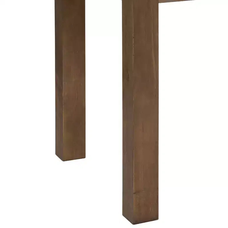 Mesa de jantar retangular Flash Furniture, 46 x 30, em pinho maciço