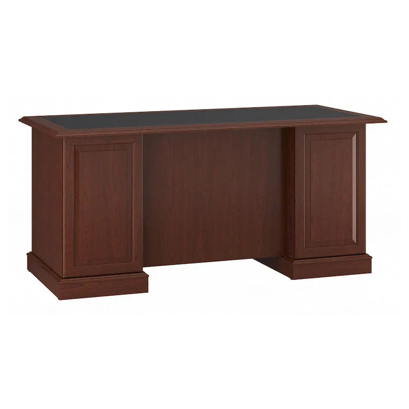 Scrivania direzionale Bush Furniture Saratoga con cassetti e vano portaoggetti