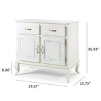 Grünes Buffet-Sideboard aus Holz
