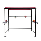 Outdoor 5 ft. x 8 ft. Steel Frame Grill Gazebo Canopy Barbecue Shelter