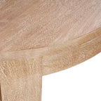 Tavolino da caffè rotondo Royal Hampton da 32" con piano e base a slitta aperta