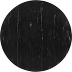 Table basse ronde en marbre avec pieds sphériques, multicolore, 4 places ??