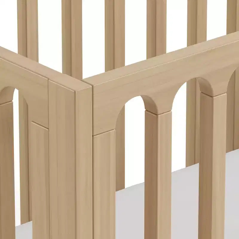 Berço Convertível Deluxe 3 em 1 Storkcraft Sicily com Barreira de Proteção para Criança