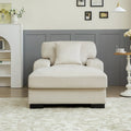 Canapé-lit moderne surdimensionné avec méridienne, style mi-siècle, avec coussin