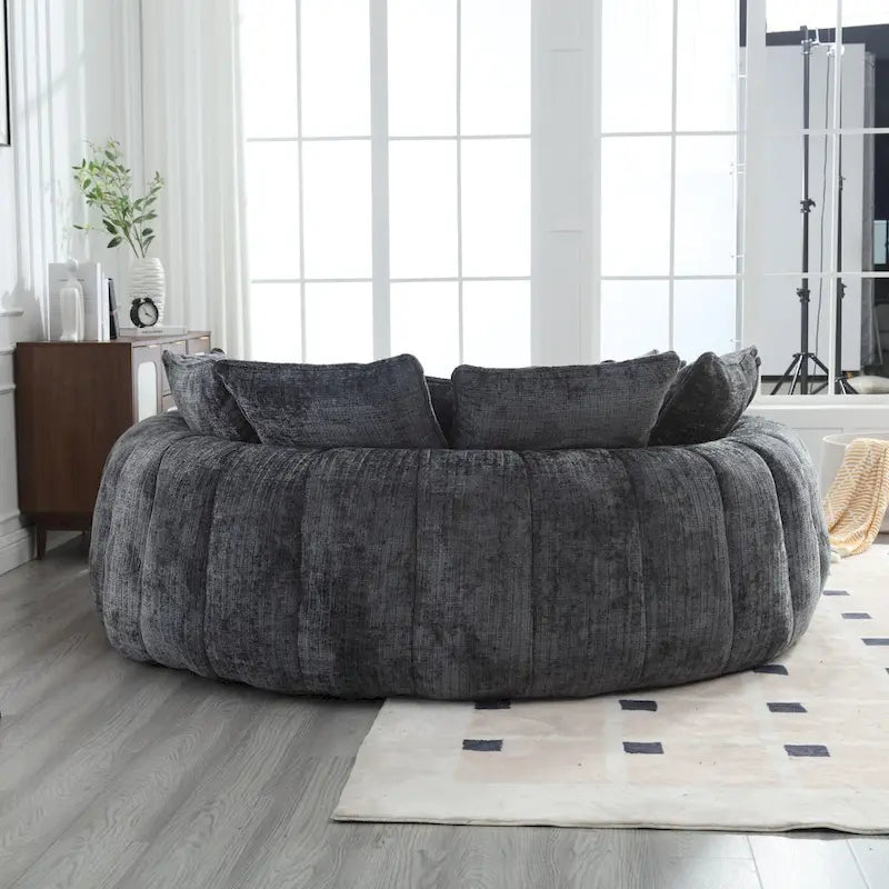 Comodo divano letto matrimoniale a panetto, divano letto oversize con braccioli