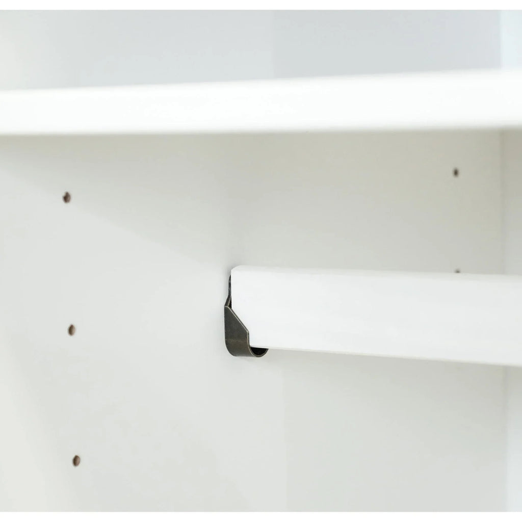 Armadio guardaroba a 3 ante Cosmo Palace Imports in legno massello al 100%, con ante in legno massello o a specchio
