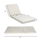 Set di 2 chaise longue da esterno in acacia Christopher Knight Home Michael