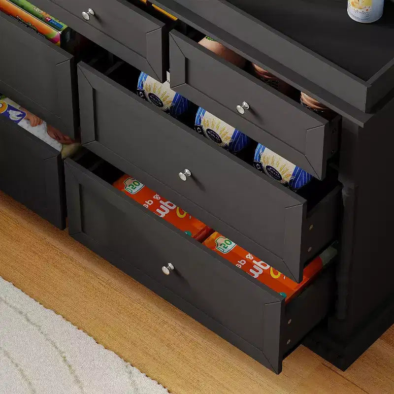 Cassettiera fasciatoio versatile per neonati Famapy: design trasformabile, cassetti spaziosi, cresce insieme al tuo bambino