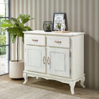 Grünes Buffet-Sideboard aus Holz