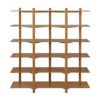 Christopher Knight Home Elliot Modern Wood 6-Tier Open Display Storage Shelf Bookcase