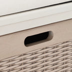 Panca contenitore SAFAVIEH Fiorello con 3 cassetti e cuscino - 47.3 W x 15 L x 19 H - 47Wx15Dx19H