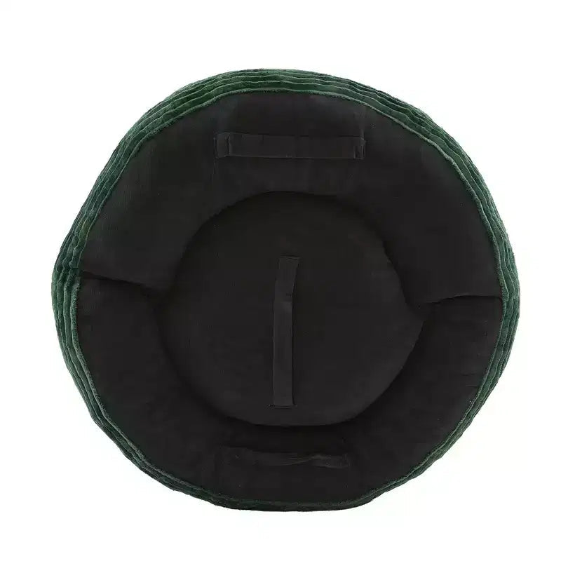 Sitzsack-Sofa für Erwachsene und Kinder, übergroßer Cord-Sitzsack mit 3 Kissen und Armlehne für Wohnzimmer oder Schlafzimmer