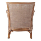 Fauteuil d’appoint Tatum en rotin