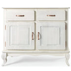 Grünes Buffet-Sideboard aus Holz