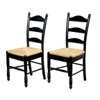 Chaise de salle à manger Jessie à dossier en échelle Simple Living (lot de 2)