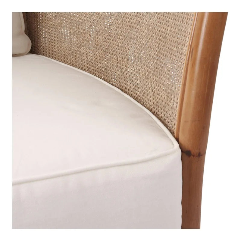 Fauteuil d’appoint Tatum en rotin