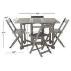 Set da pranzo da esterno SAFAVIEH Brandy, 5 pezzi - 43" L x 35" P x 29" H