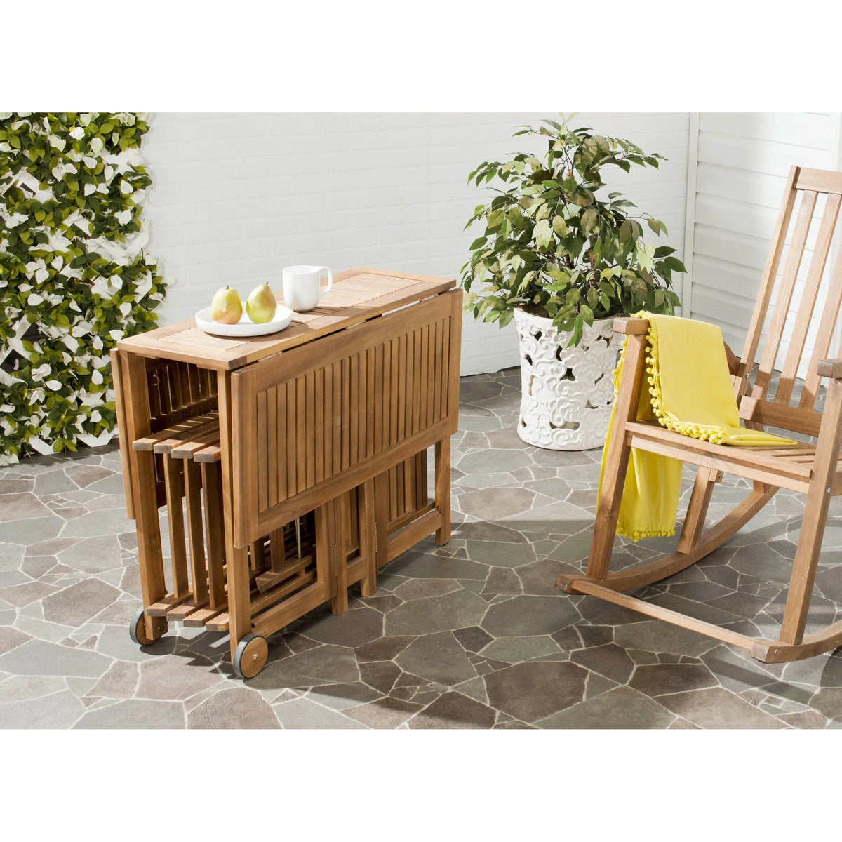 Set da pranzo da esterno SAFAVIEH Brandy, 5 pezzi - 43" L x 35" P x 29" H