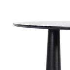 Tavolo da pranzo ovale in legno Dovelina da 67 con 4 gambe, tavolo da cucina moderno per 6 persone