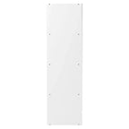 Bibliothèque-armoire de rangement polyvalente fermée Hodedah HID44, robuste, à 8 portes, à poser au sol, pour la maison et le bureau, finition bois de hêtre