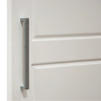 Armadio guardaroba a 3 ante Cosmo Palace Imports in legno massello al 100%, con ante in legno massello o a specchio