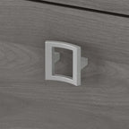 Bureau d’angle Echo en L avec surmeuble et tiroirs