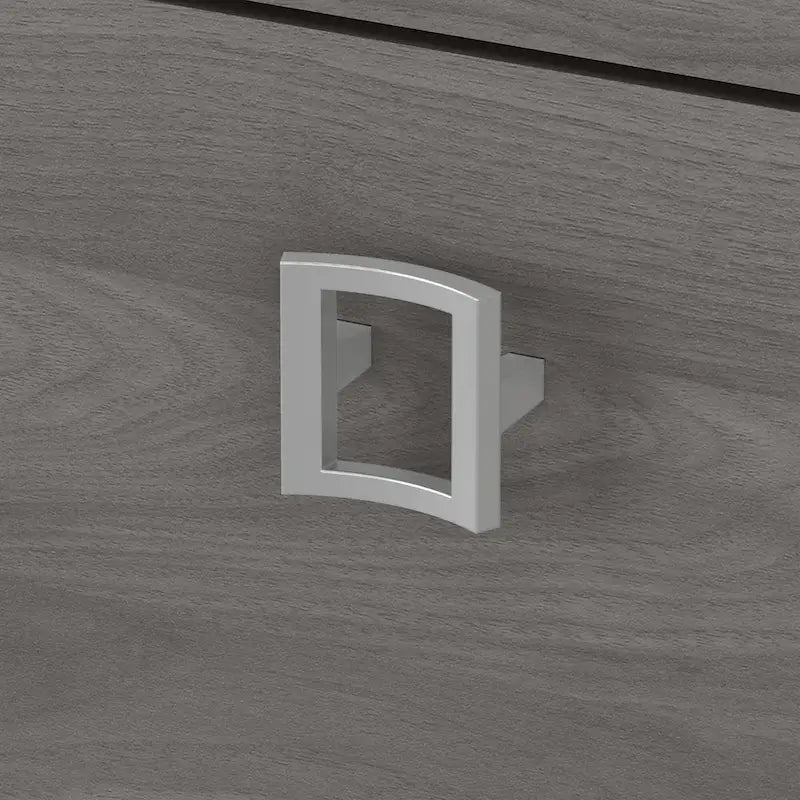 Bureau d’angle Echo en L avec surmeuble et tiroirs