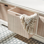 Panca contenitore SAFAVIEH Fiorello con 3 cassetti e cuscino - 47.3 W x 15 L x 19 H - 47Wx15Dx19H