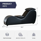 Chaise de yoga d’intérieur Mixoy, chaise longue de yoga incurvée pour s’étirer, faire de l’exercice et se détendre